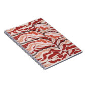 とても良いおもしろいエピック図解入りの、写真付きのベーコンパターンデザイン ノートブック (右側)