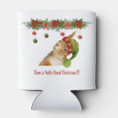 とても良いクリスマスリスの休日を過ごす 缶クーラー (裏面)