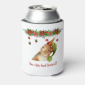 とても良いクリスマスリスの休日を過ごす 缶クーラー (缶裏面)