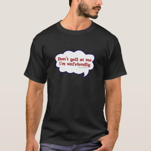 とても親しみにく風変わりいスローガン Tシャツ