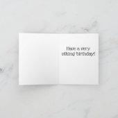 とても誕生日をバイキングする カード (内部)