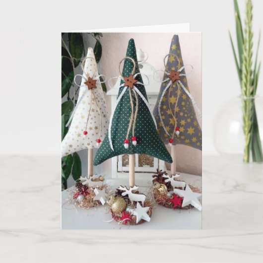 とても陽気なクリスマスと新年のクリスマス シーズンカード (正面)