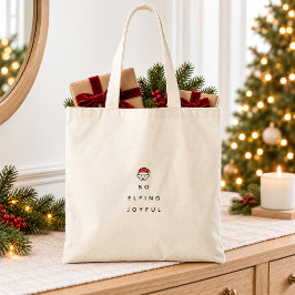 とても陽気なクリスマスエルフのトートバッグ トートバッグ