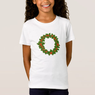 とても陽気なクリスマスリース Tシャツ