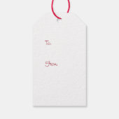 とても陽気なクリスマス ギフトタグ (裏面)