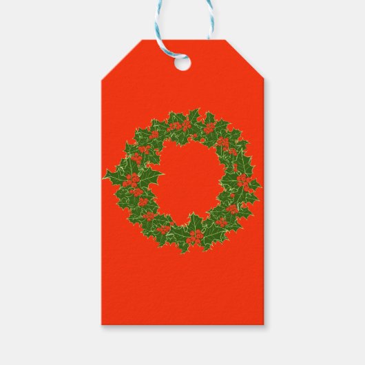 とても陽気なクリスマス ギフトタグ (正面)