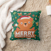 とても陽気なクリスマス クッション (ブランケット)