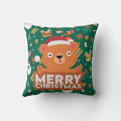 とても陽気なクリスマス クッション (裏面)