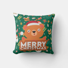 とても陽気なクリスマス クッション