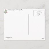 とても陽気なクリスマス シーズンポストカード (裏面)