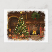 とても陽気なクリスマス シーズンポストカード (正面)