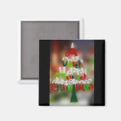 とても陽気なクリスマス マグネット (正面/裏面)