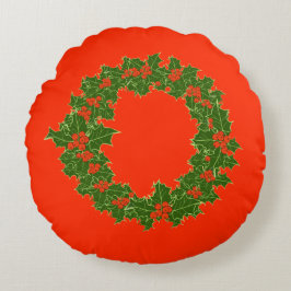 とても陽気なクリスマス ラウンドクッション