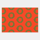 とても陽気なクリスマス ラッピングペーパーシート (正面)