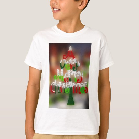 とても陽気なクリスマス Tシャツ (正面)