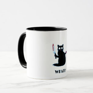 とても面白い猫 マグカップ