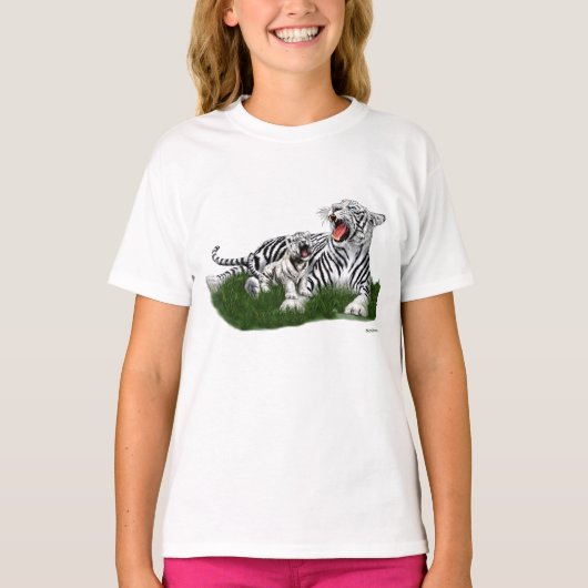 とどろきへの彼女のカブスを教えること Tシャツ (正面)