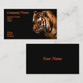 とどろくトラの名刺 名刺 (正面/裏面)