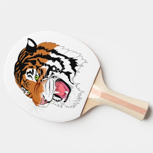 とどろくトラ 卓球ラケット (横)