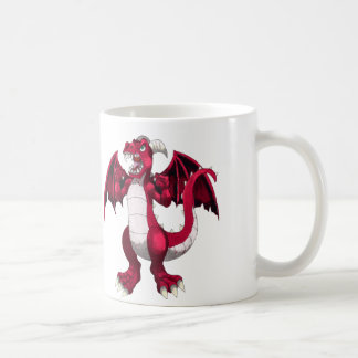 とどろくドラゴンの赤 コーヒーマグカップ