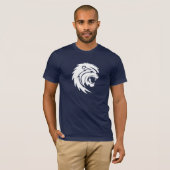 とどろくライオンメンズTシャツ Tシャツ (正面フル)