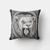 とどろくライオン クッション (裏面)