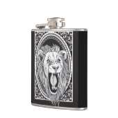 とどろくライオン フラスク (左)