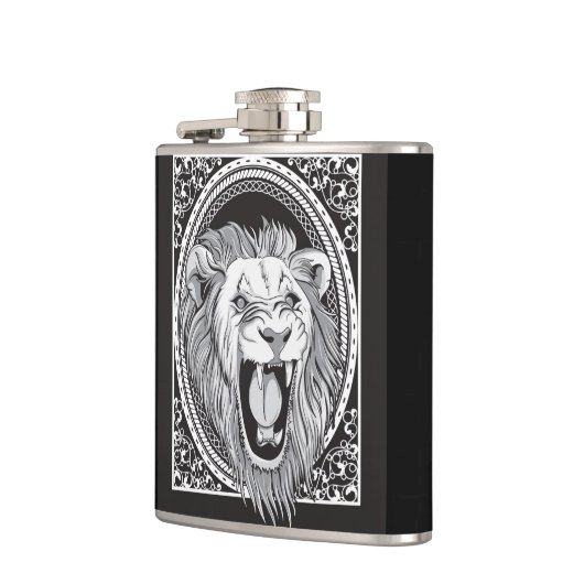 とどろくライオン フラスク (左)