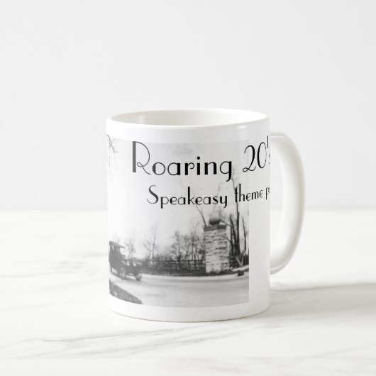 とどろく二十代のもぐり酒場の20年代 コーヒーマグカップ (正面右)