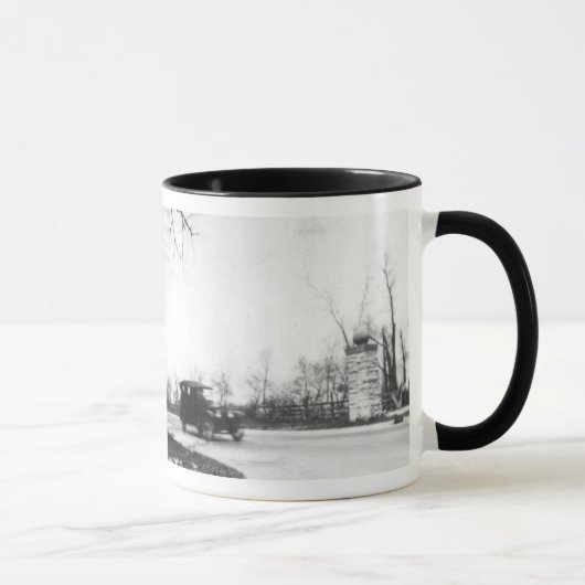 とどろく二十代のテーマのパーティの記念品 マグカップ (右)