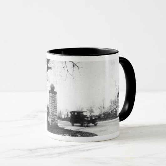 とどろく二十代のテーマのパーティの記念品 マグカップ (正面右)