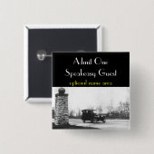 とどろく二十代の禁止のゲストのバッジ 缶バッジ (正面&裏面)