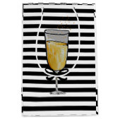 とどろく二十代パーティーか結婚 ミディアムペーパーバッグ (正面)