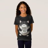 とにかくにゃんこが大好きな子供たちへ Tシャツ (正面フル)