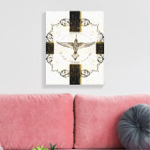 とにかくハミングバード感動的を許せ キャンバスプリント (インサイチュ (リビング))