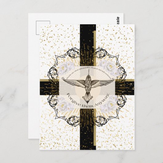 とにかくハミングバード感動的を許せ ポストカード (正面/裏面)