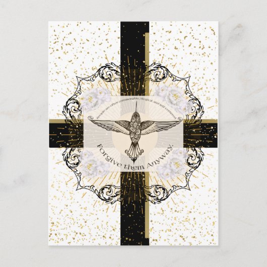 とにかくハミングバード感動的を許せ ポストカード (正面)