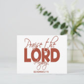 とにかく主を賛美する ポストカード (スタンド正面)