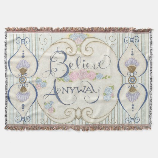 とにかく信じブランケット スローブランケット (正面)