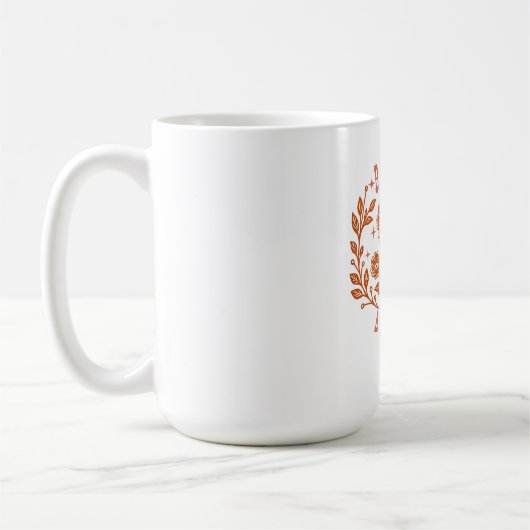 とにかく咲く コーヒーマグカップ (左)