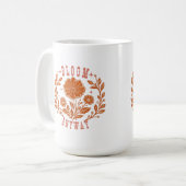 とにかく咲く コーヒーマグカップ (正面左)