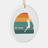 とにかく登れ セラミックオーナメント (右)