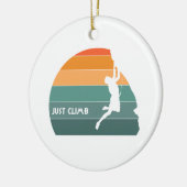 とにかく登れ セラミックオーナメント (左)