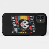 とにかく私は楽しいフクロネズミです 面白いポッサム Case-Mate iPhoneケース (裏面(横))