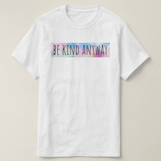 とにかく親切である Tシャツ (デザイン正面)