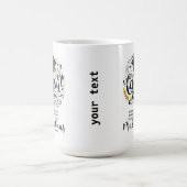 とにかく計画を立てる コーヒーマグカップ (中央)