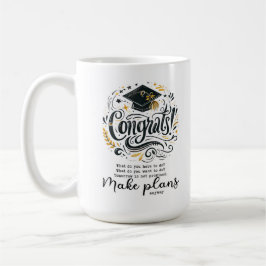 とにかく計画を立てる コーヒーマグカップ