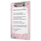 とにかく詩を照らす クリップボード (左)