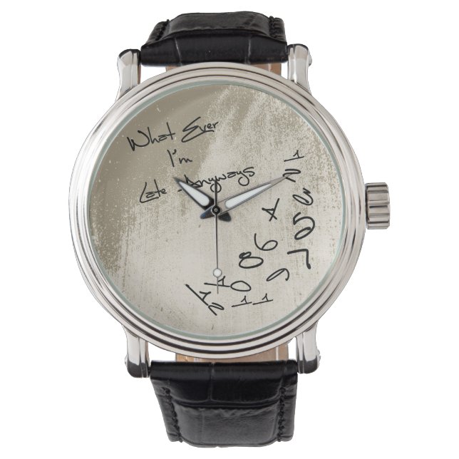 とにかく遅れてるヴィンテージ 腕時計 (正面)