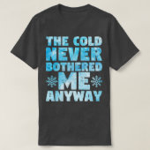 とにかく風邪が気にならない Tシャツ (デザイン正面)